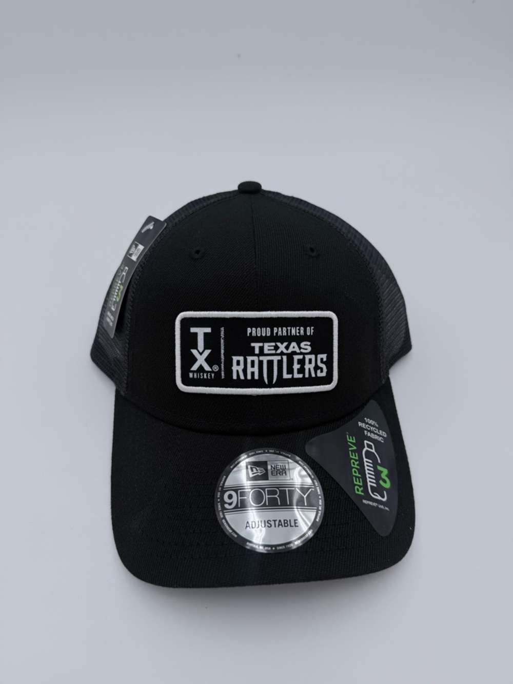 Texas Rattlers x TX Whiskey Hat SnapBack Adjustable New Era 9Forty 2024 Bull Rdr